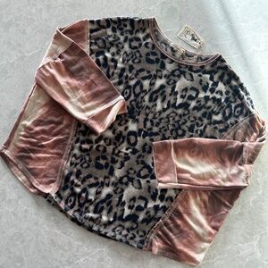 Cheetah Tie Dye Shirt